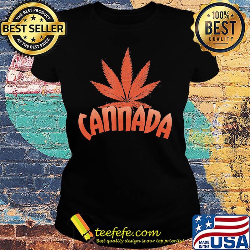 Cannatarian Weed Leaf red s Ladies tee Cannatarian Weed Leaf red s Ladies tee