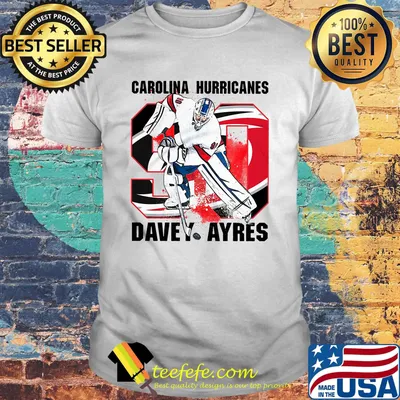 Carolina hurricanes 90 dave ayres hockey player shirt