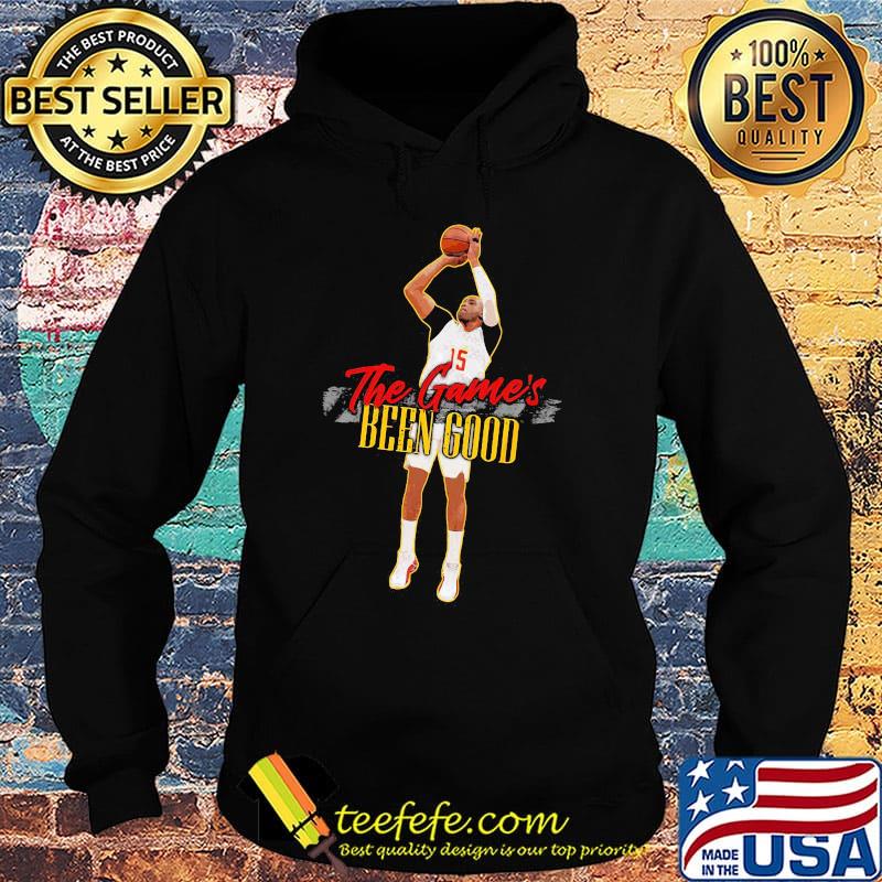 Carter no. 15 the game's been good atlanta basketball legend player s Hoodie Carter no. 15 the game's been good atlanta basketball legend player s Hoodie