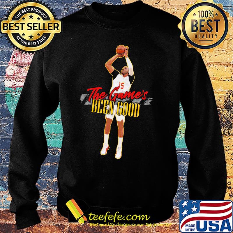 Carter no. 15 the game's been good atlanta basketball legend player s Sweater Carter no. 15 the game's been good atlanta basketball legend player s Sweater