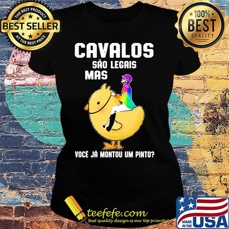 Cavalos sao legais mas voce ja montou um pinto s Ladies tee Cavalos sao legais mas voce ja montou um pinto s Ladies tee