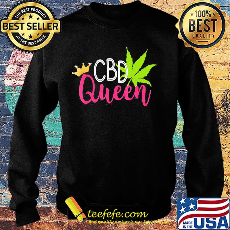 CBD Queen weed Crown s Sweater CBD Queen weed Crown s Sweater