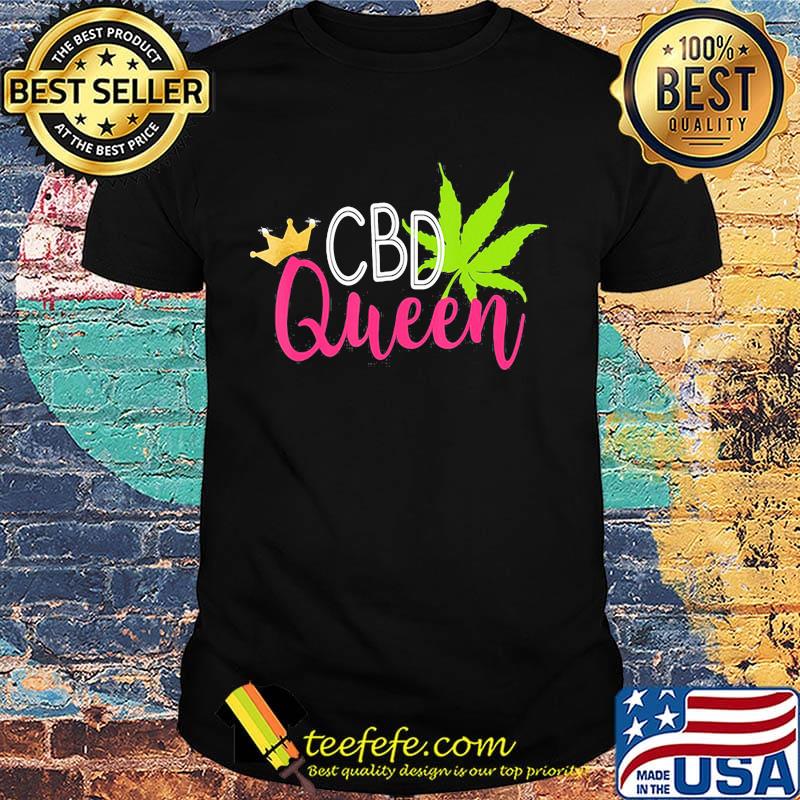 CBD Queen weed Crown shirt CBD Queen weed Crown shirt