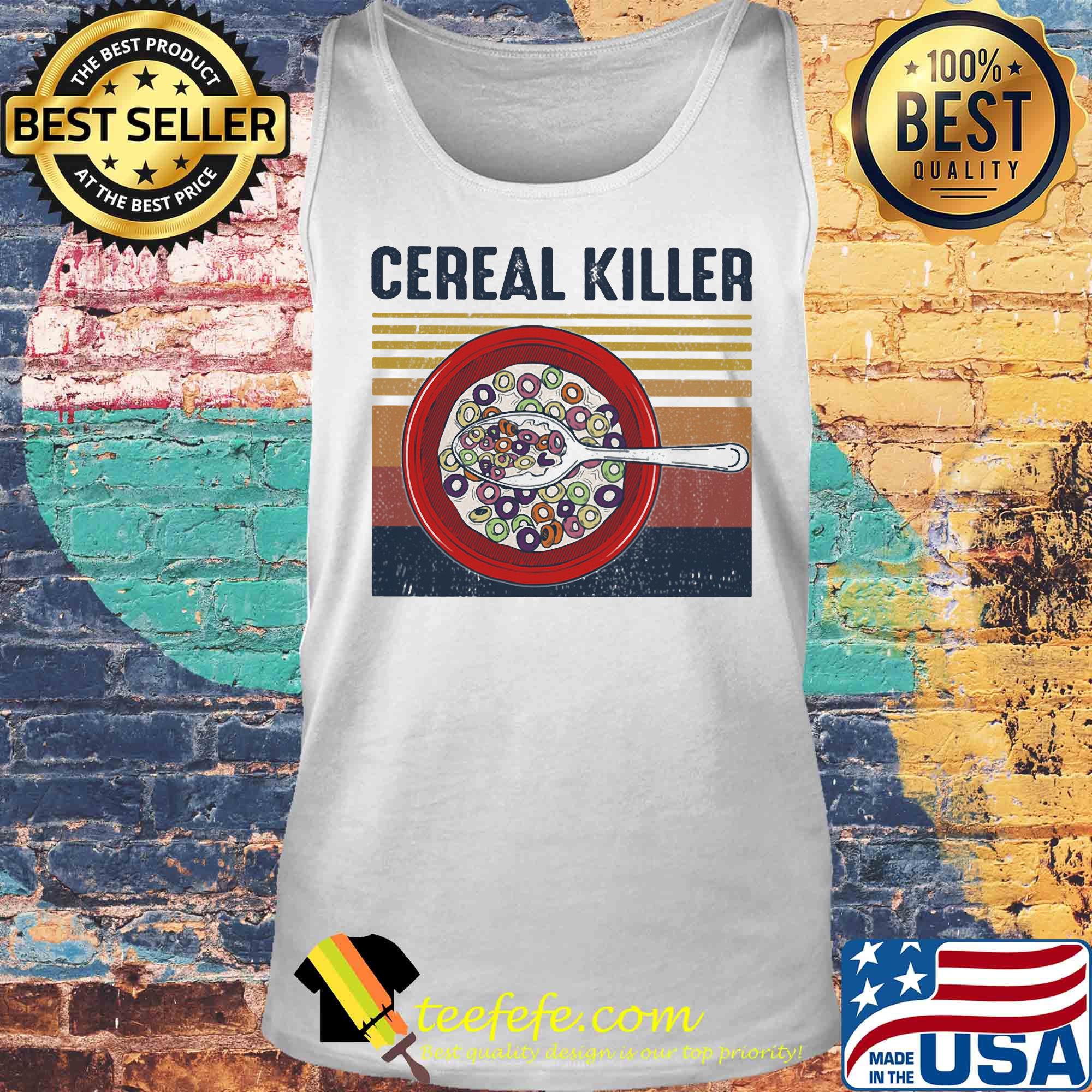 Cereal Killer Vintage retro s Tank top Cereal Killer Vintage retro s Tank top
