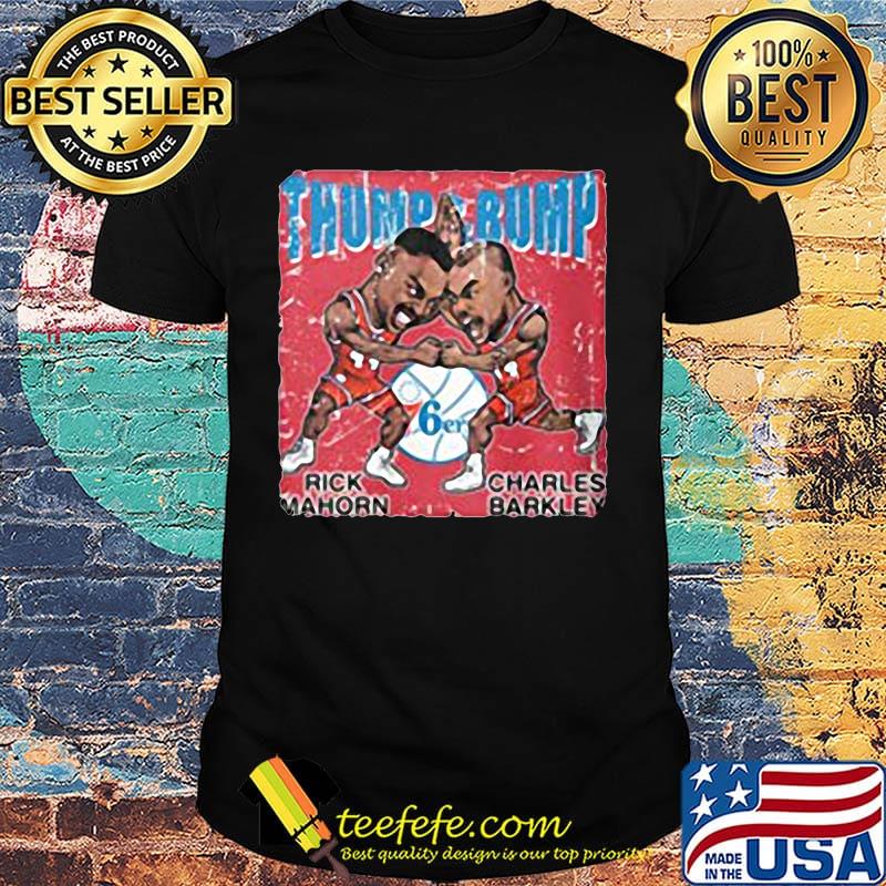 Charles barkle retro basketball worn look shirt