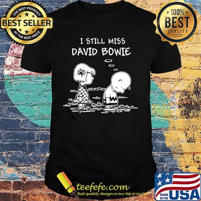 Charlie brown i still miss david bowie shirt