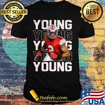 Chase young 2 washington redskins football shirt