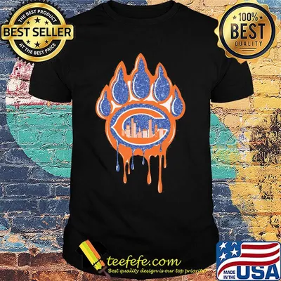 Chicago bears paw city diamond shirt