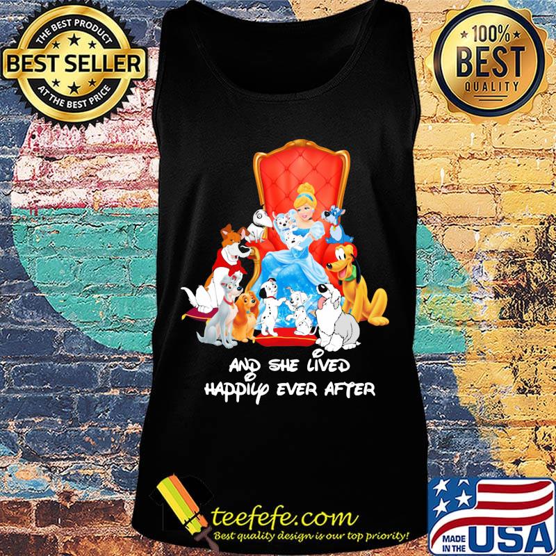 Cinderella lady and the tramp and she lived happily ever after s Tank top Cinderella lady and the tramp and she lived happily ever after s Tank top