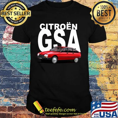 Citroen gsa french car shirt