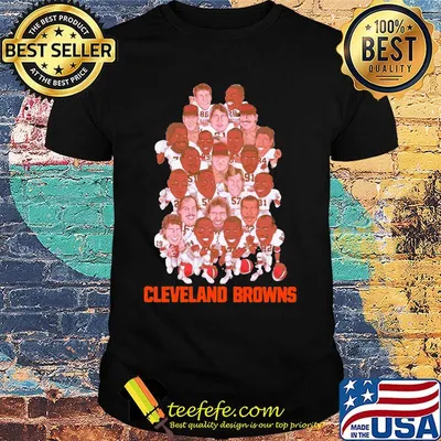 Cleveland browns football team shirt