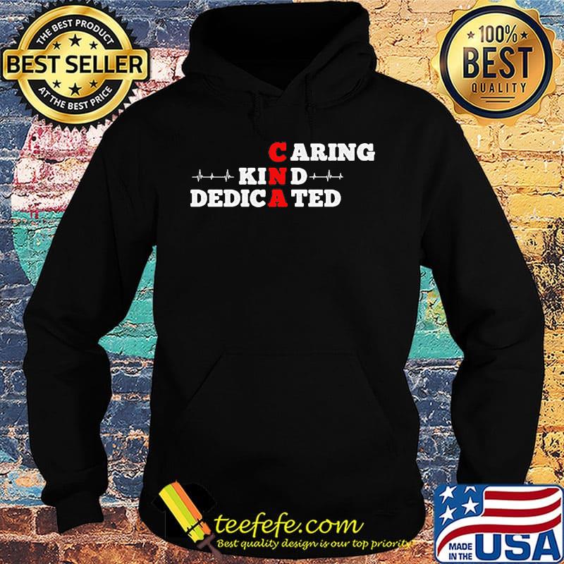 CNA caring kind dedicated red white s Hoodie CNA caring kind dedicated red white s Hoodie