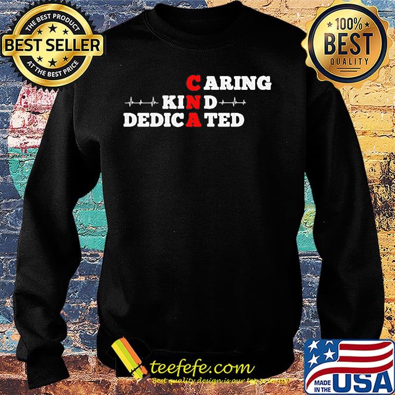 CNA caring kind dedicated red white s Sweater CNA caring kind dedicated red white s Sweater