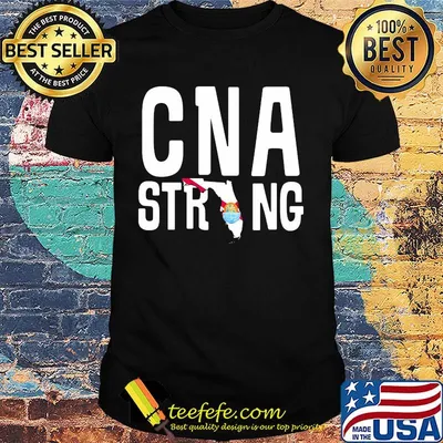 CNA Strong Florida map face mask shirt