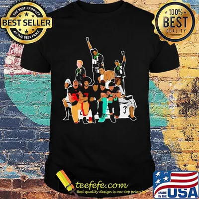 Colin kaepernick 1968 olympics black power peaceful protest football shirt