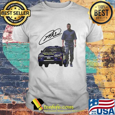 Colin mcrae subaru signature shirt