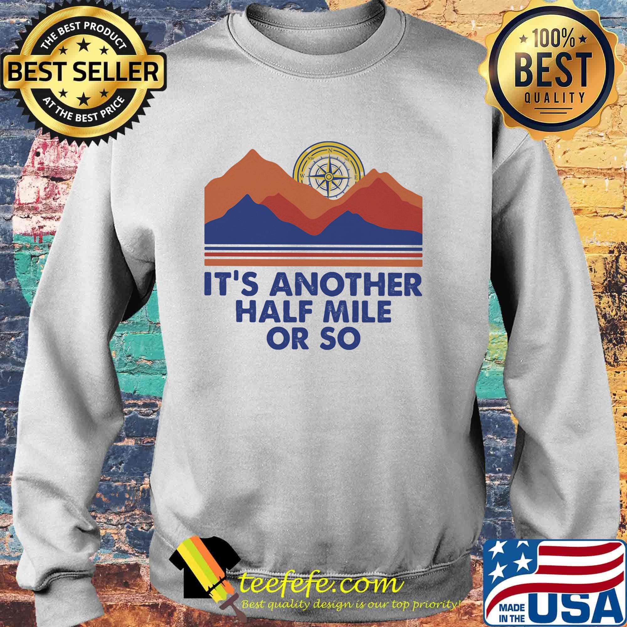 Compass it's another half mile or so s Sweater Compass it's another half mile or so s Sweater