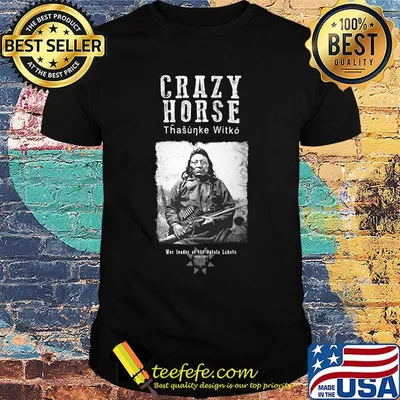 Crazy horse tasunke witko war leader of the oglala lakesh shirt
