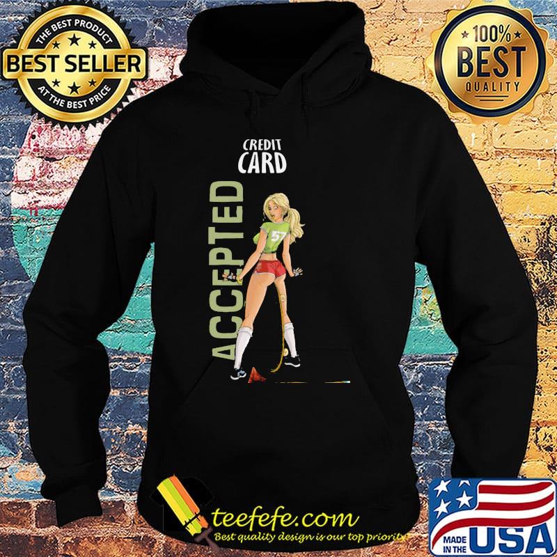 Credit card accepted number 57 s Hoodie Credit card accepted number 57 s Hoodie