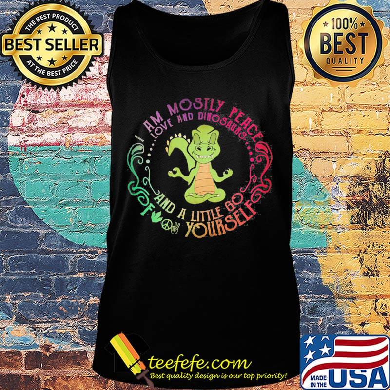 Crocodile I am mostly peace love and guinea pigs and a little go fuck yourself s Tank top Crocodile I am mostly peace love and guinea pigs and a little go fuck yourself s Tank top