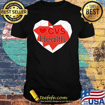 Cvs health heart diamond shirt