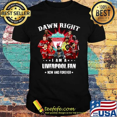 Damn right i am a liverpool fan now and forever star shirt