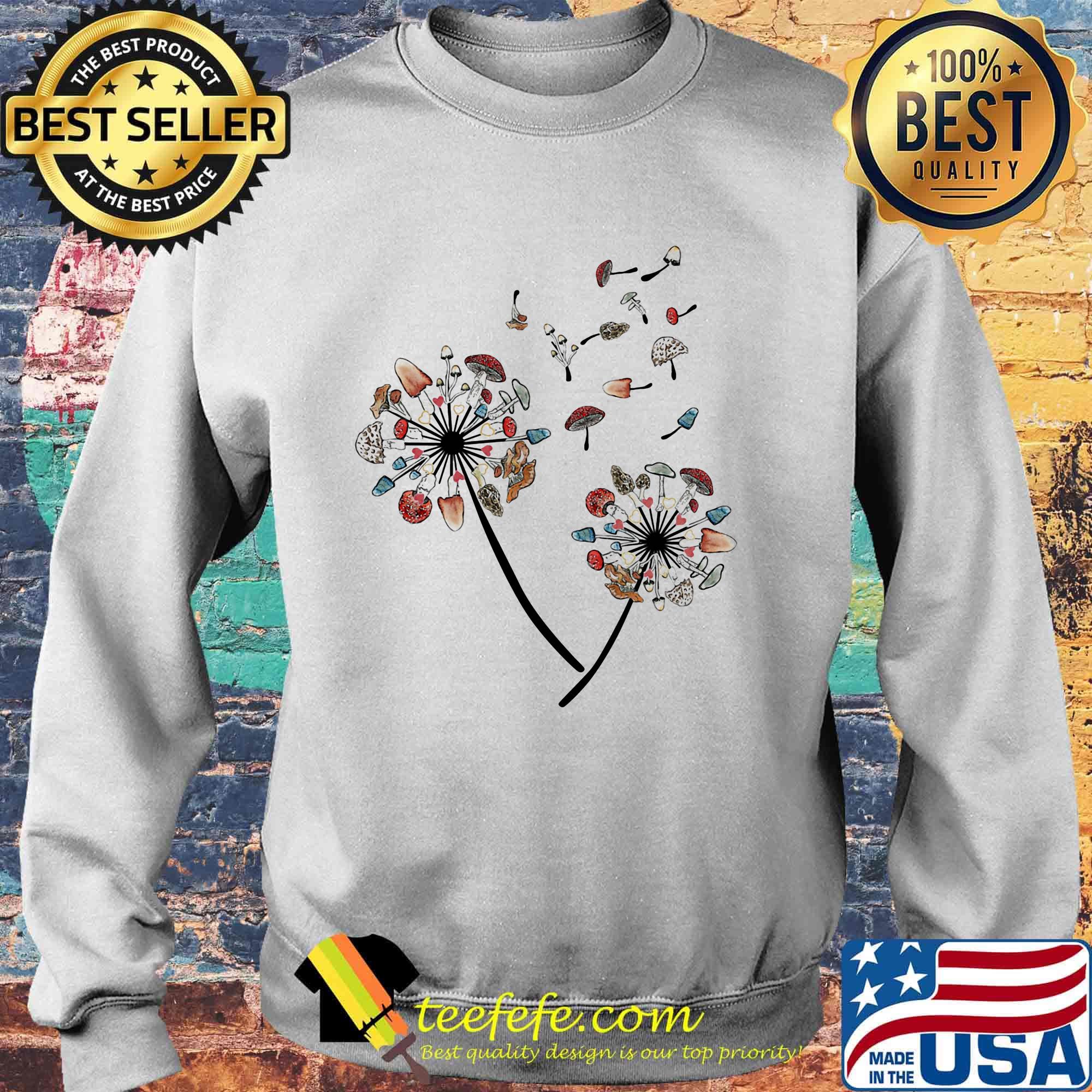 Dandelion in the wind mushroom color s Sweater Dandelion in the wind mushroom color s Sweater