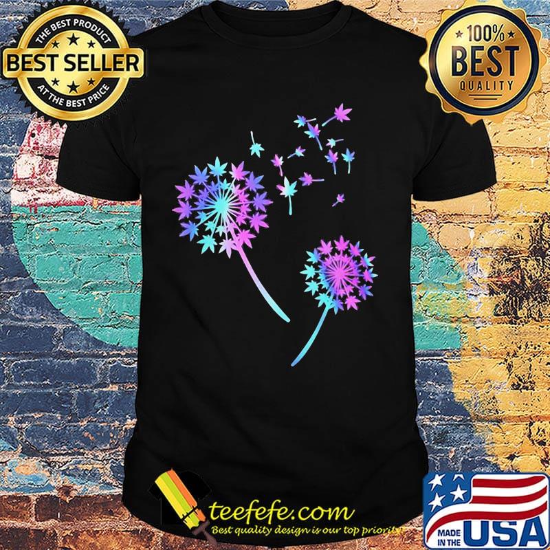 Dandelion weeds classic black shirt Dandelion weeds classic black shirt