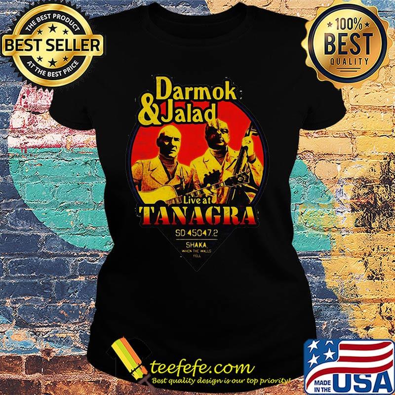Darmok and jalad live at tanagra heart guitar s Ladies tee Darmok and jalad live at tanagra heart guitar s Ladies tee