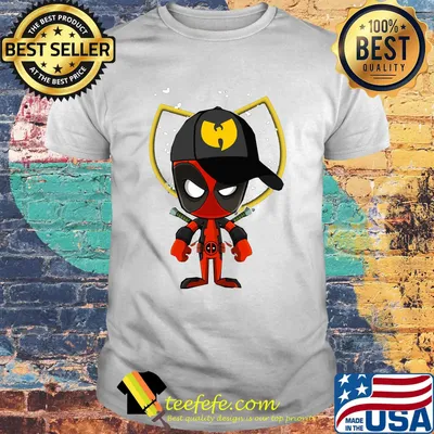 Deadpool wu-tang logo shirt