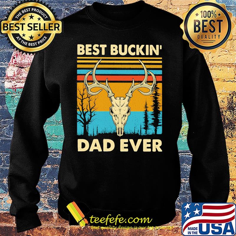 Deer best buckin dad ever vintage retro s Sweater Deer best buckin dad ever vintage retro s Sweater