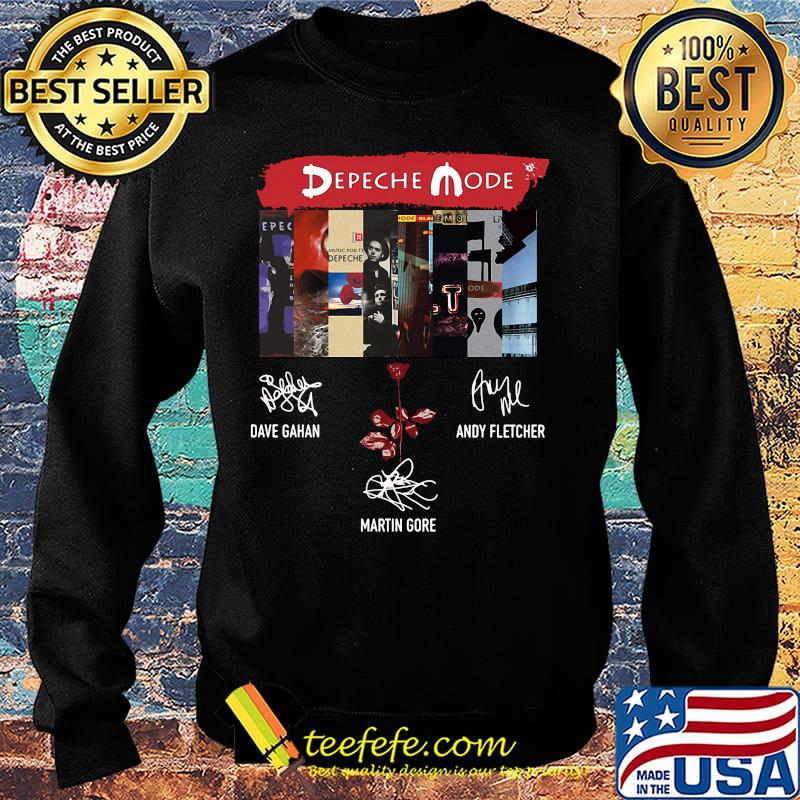 Depeche mode members signatures s Sweater Depeche mode members signatures s Sweater