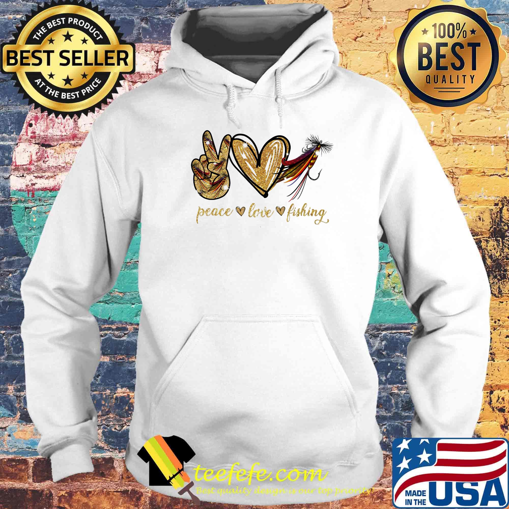 Diamond peace love fishing s Hoodie Diamond peace love fishing s Hoodie