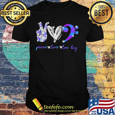Diamond peace love low key shirt