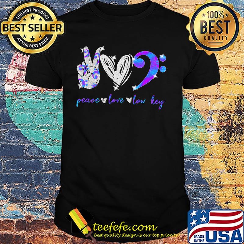Diamond peace love low key shirt