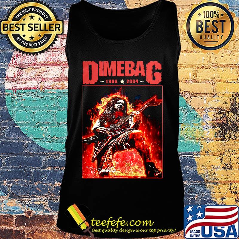 Dimebag darrell 1966 2004 signature s Tank top Dimebag darrell 1966 2004 signature s Tank top