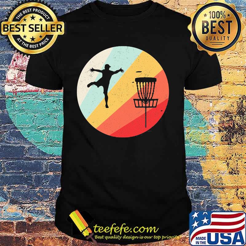 Disc golf vintage retro shirt