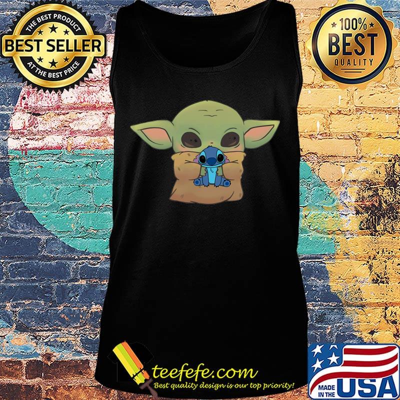Disney baby yoda hug stitch s Tank top Disney baby yoda hug stitch s Tank top