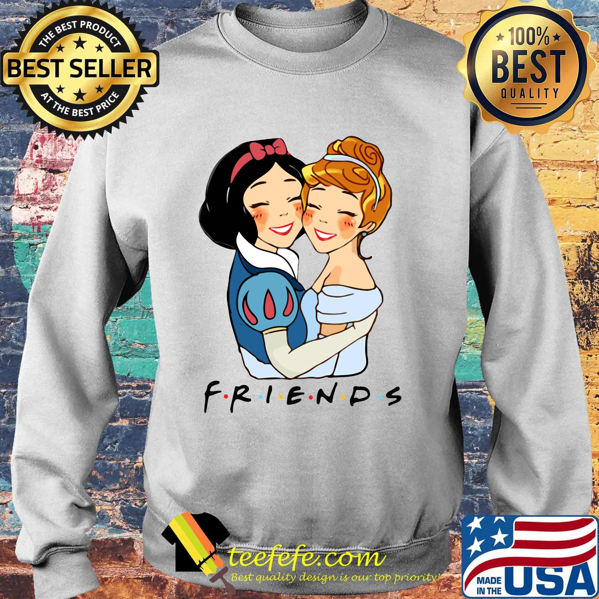 Disney cartoon snow white and belle friends s Sweater Disney cartoon snow white and belle friends s Sweater