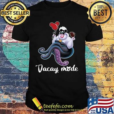 Disney mickey mouse ursula vacay mode shirt