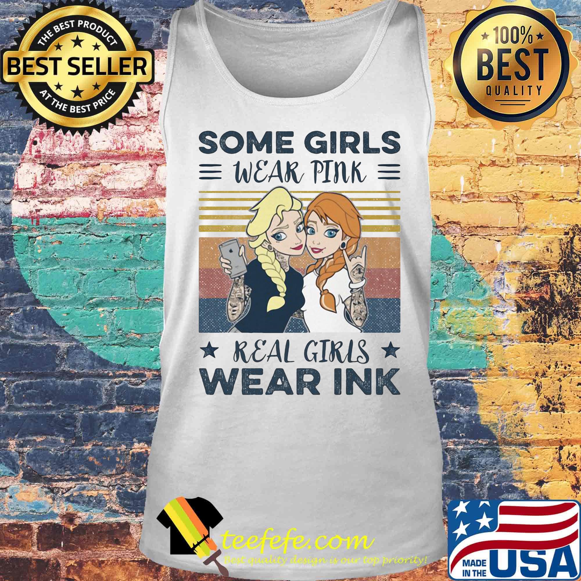 Disney princess bella tattoos some girls wear pink real girls wear ink stars vintage retro s Tank top Disney princess bella tattoos some girls wear pink real girls wear ink stars vintage retro s Tank top