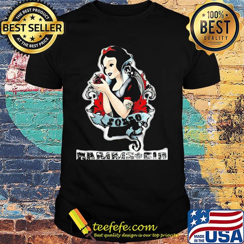 Disney snow white rammstein band shirt