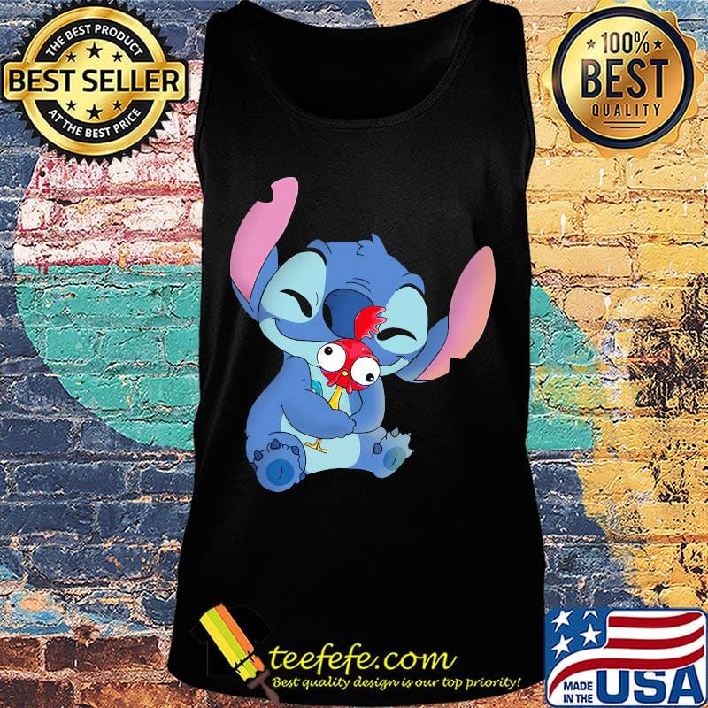 Disney stitch hug chicken s Tank top Disney stitch hug chicken s Tank top