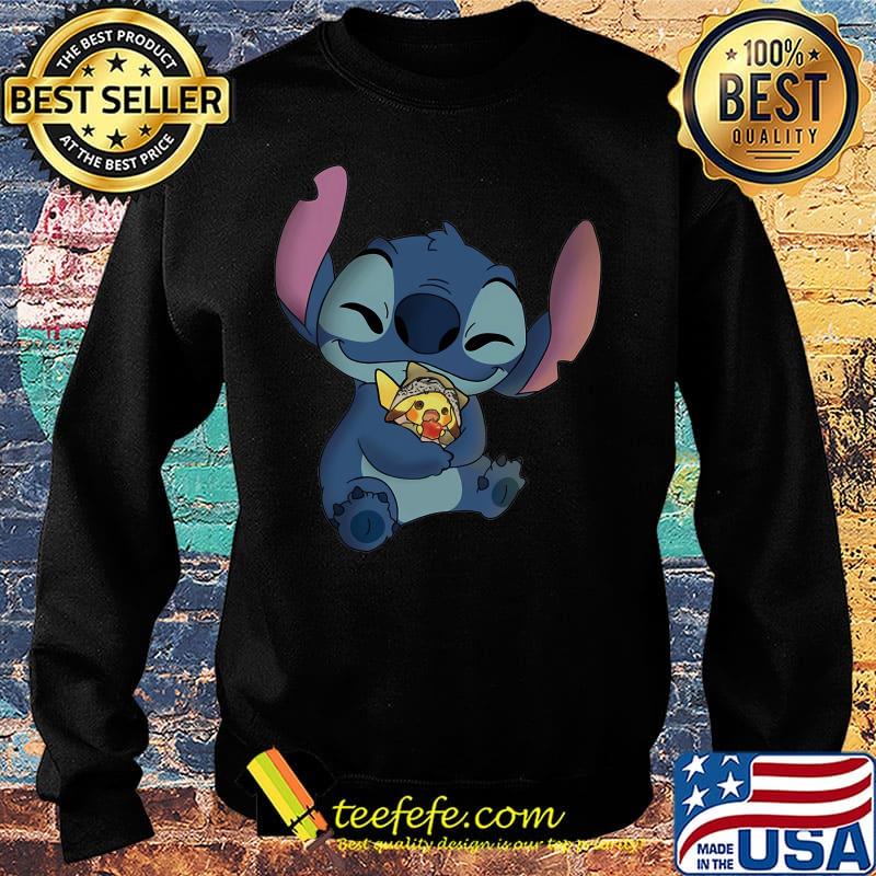 Disney stitch hug pokemon s Sweater Disney stitch hug pokemon s Sweater