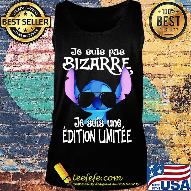 Disney stitch je suis pas bizarre je suis une edition limitee s Tank top Disney stitch je suis pas bizarre je suis une edition limitee s Tank top