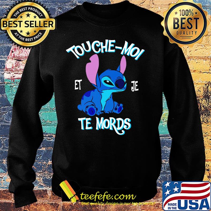 Disney stitch touche moi et je te mords s Sweater Disney stitch touche moi et je te mords s Sweater