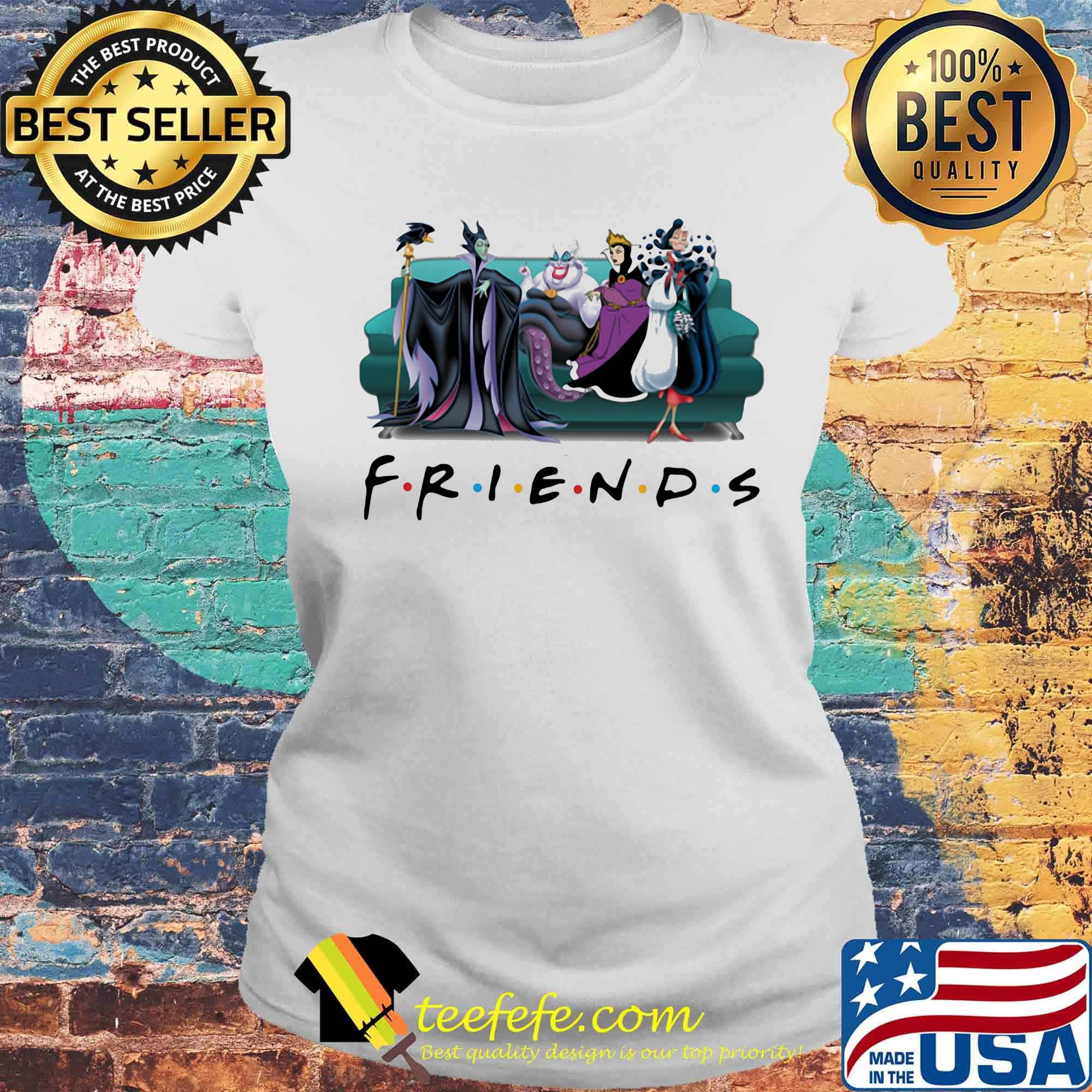 Disney villain characters friends s Laides tee Disney villain characters friends s Laides tee