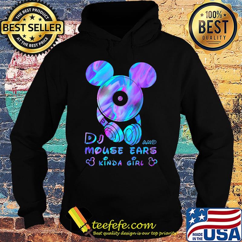 Dj and mouse ears kind girl s Hoodie Dj and mouse ears kind girl s Hoodie