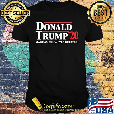 Donald trump 2020 make america even greater stars shirt