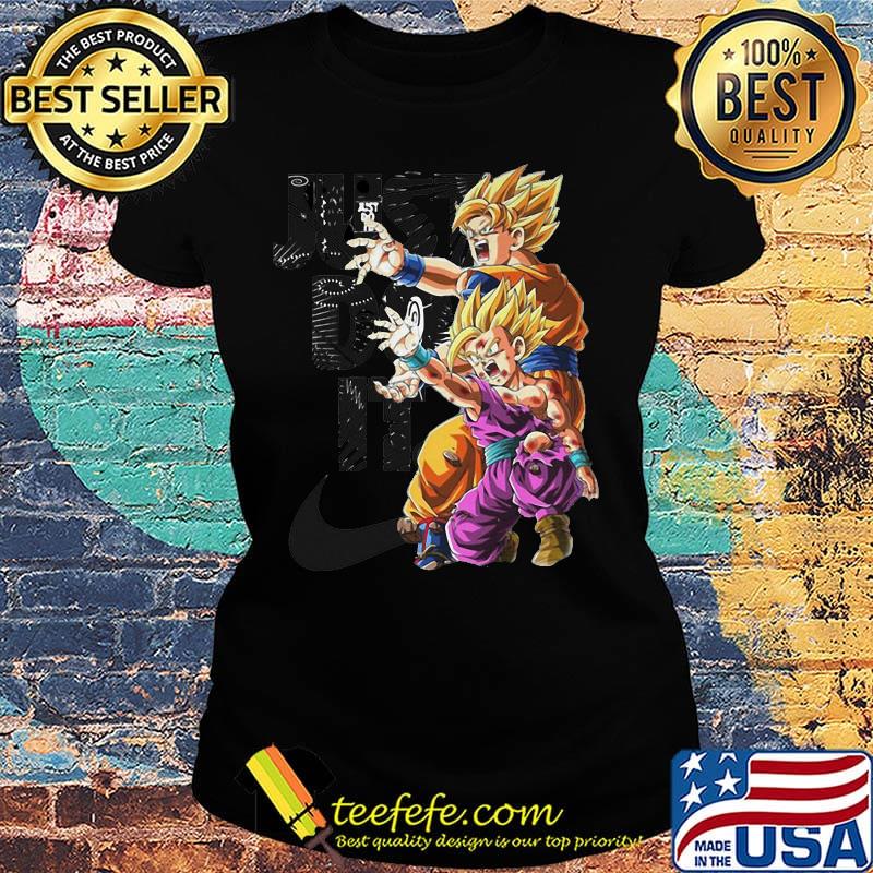 Dragon ball 7 nike logo just do it s Ladies tee Dragon ball 7 nike logo just do it s Ladies tee